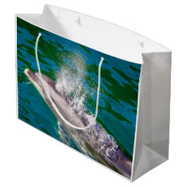 Sacola Para Presentes Grande Dolphin In Milford Sound, Nova Zelândia