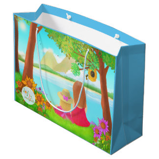 Sacola Para Presentes Grande Dream View Gift Bag