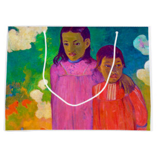 Sacola Para Presentes Grande Duas Irmãs, Gauguin