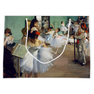 Sacola Para Presentes Grande Edgar Degas - A Classe da Dança