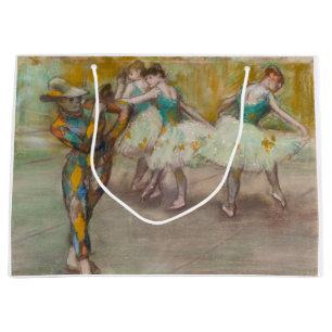 Sacola Para Presentes Grande Edgar Degas - Harlequin Dance