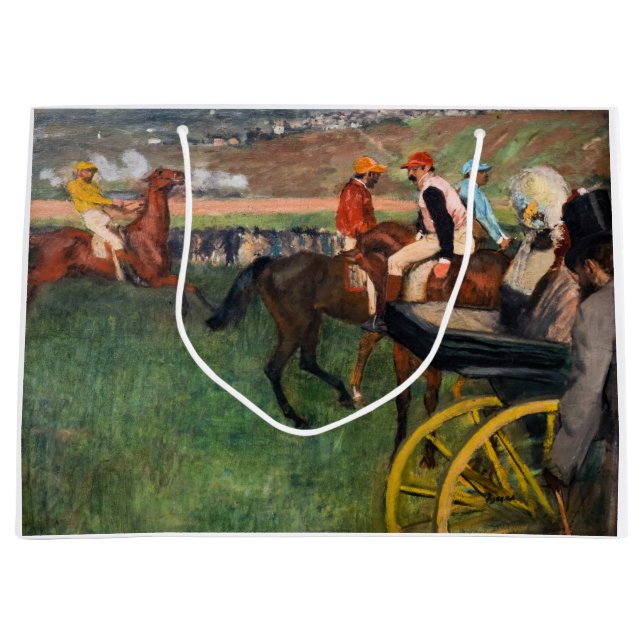 Sacola Para Presentes Grande Edgar Degas - No Races (Frente)