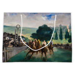 Sacola Para Presentes Grande Edouard Manet - As Raças em Longchamp