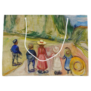 Sacola Para Presentes Grande Edvard Munch - A Floresta de Fairytale