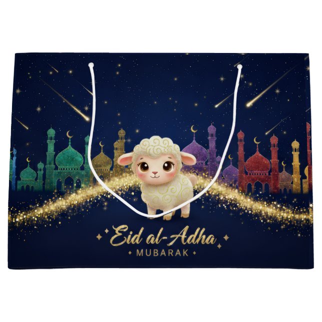 Sacola Para Presentes Grande Eid-al-Adha (Frente)