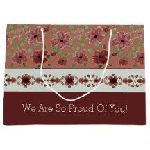 Elegante Brown Floral