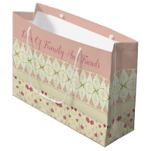 Elegante Desenho Rosa Coração Padrão