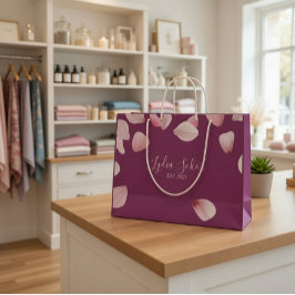 Sacola Para Presentes Grande Elegante Saco de Presente de Papel Personalizado c