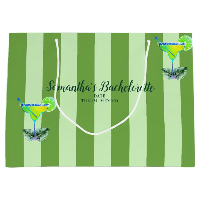 Sacola Para Presentes Grande Encontro de Noivas com Tequila da Margs Matrimônio (Frente)