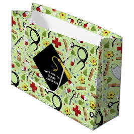 Sacola Para Presentes Grande Enfermeiro Enfermeiro Graduação Escolar