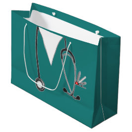 Sacola Para Presentes Grande Enfermeiro Gift Bag