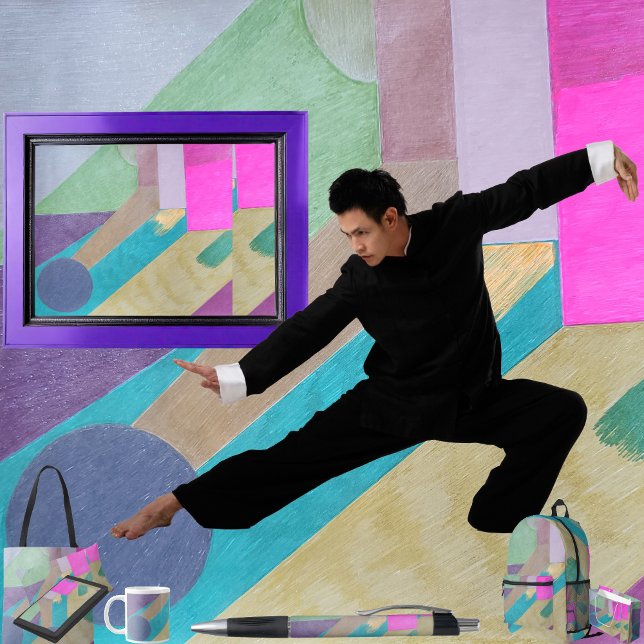 Sacola Para Presentes Grande Entrance (Get the full "Entrance" collection at: https://bit.ly/SmartArtIIZazzle.)