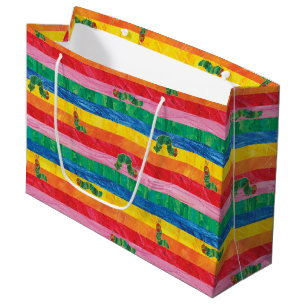Sacola Para Presentes Grande Eric Carle Padrões de distribuição do arco-íris