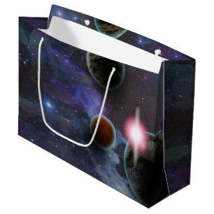 Sacola Para Presentes Grande Espaço de Outa