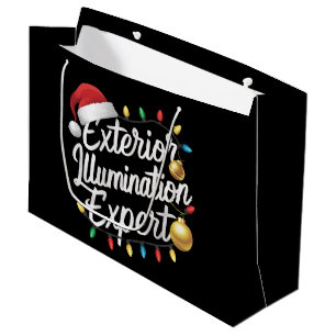 Sacola Para Presentes Grande Especialista em Iluminação Exterior de Natal Decor