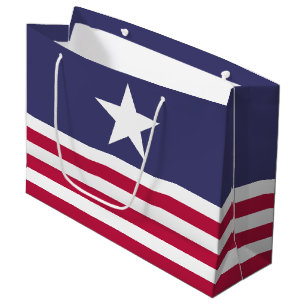 Sacola Para Presentes Grande Estilo Americano Patriótico