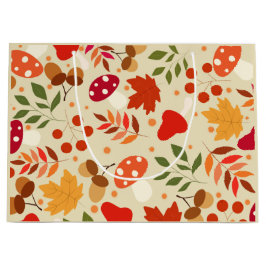 Sacola Para Presentes Grande estilo outono