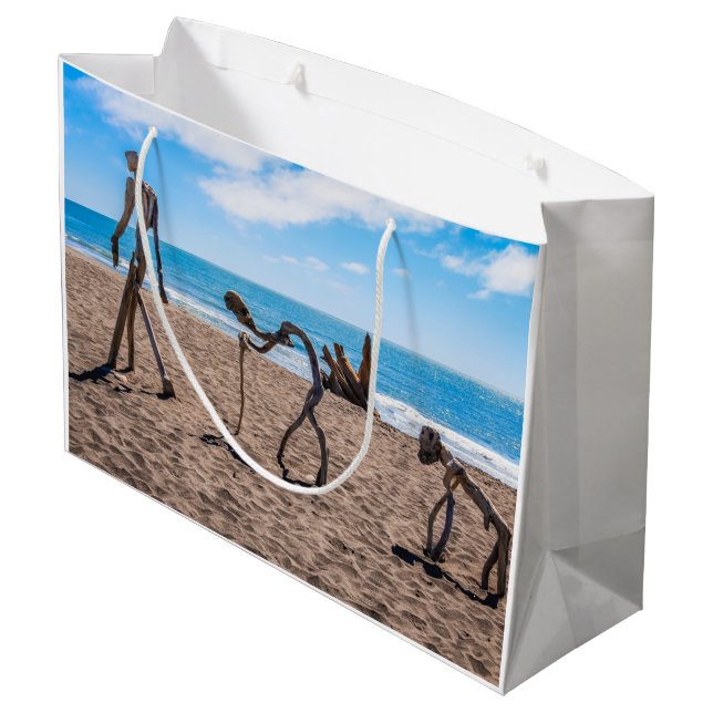 Sacola Para Presentes Grande Evolução (Verso inclinado)