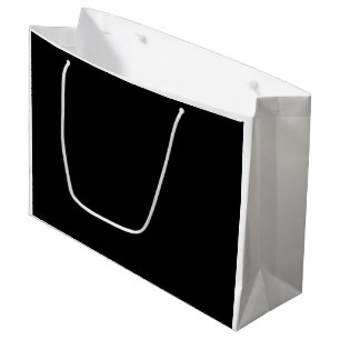 Sacola Para Presentes Grande Faça Você Mesmo Adicionar Texto ou Logotipo à Imag