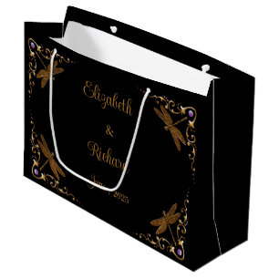 Sacola Para Presentes Grande Fantasy Fairy Tale Wedding