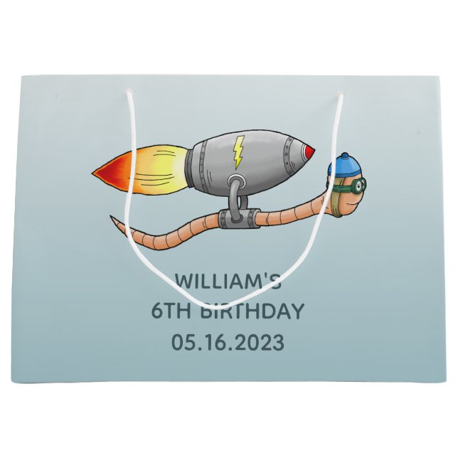 Sacola Para Presentes Grande Farol (Frente)