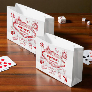 Sacola Para Presentes Grande Favoritos para despedida de solteira no cassino La