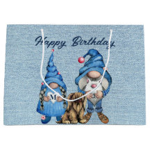 Feliz Aniversário com os Gnomos de Denim
