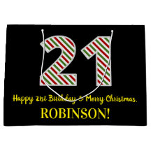 Feliz aniversário de 21 anos e Feliz Natal, Nome P