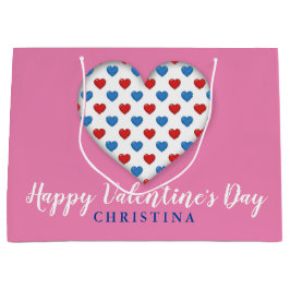 Sacola Para Presentes Grande Feliz dia do Namorados