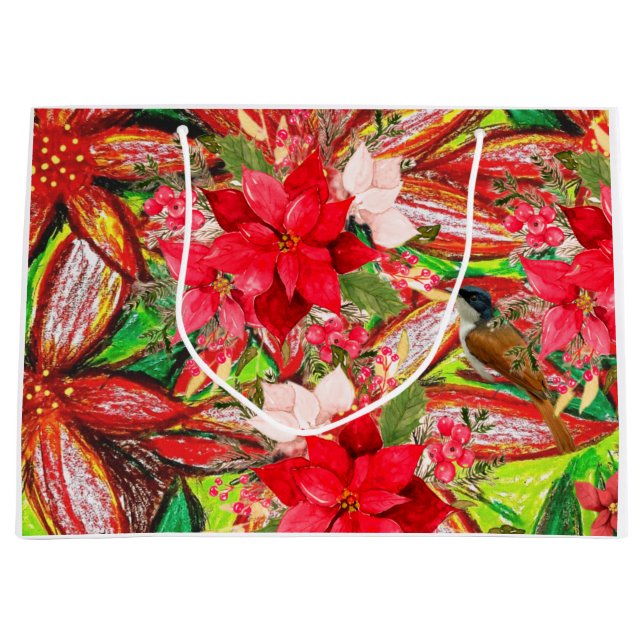 Sacola Para Presentes Grande Feliz Natal! (Frente)