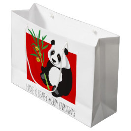 Sacola Para Presentes Grande Feliz Natal do Urso-y