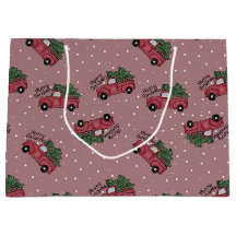 Feliz Natal Vintage Red Truck