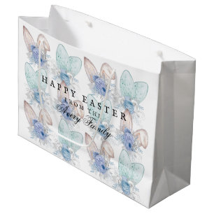 Sacola Para Presentes Grande Felz pascoa personalizado