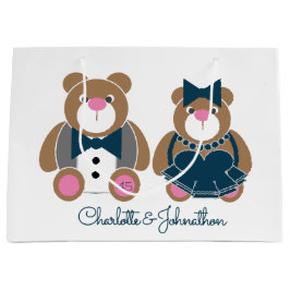 Sacola Para Presentes Grande Feriado de pelúcia 45º aniversário de casamento da