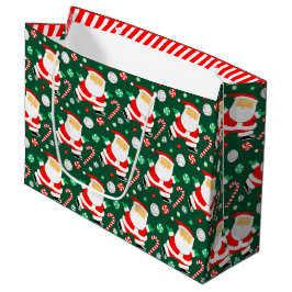 Sacola Para Presentes Grande Feriado Único de Voleibol