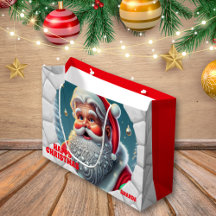 Feriado Vermelho de Natal do Papai Noel 3D