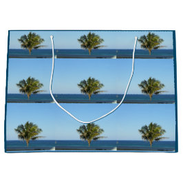 Sacola Para Presentes Grande FÉRIAS DA FLÓRIDA feliz