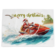 Férias de Natal de Jet Ski com Papai Noel