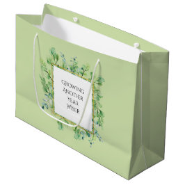 Sacola Para Presentes Grande Festa de aniversário Personalizada Elegante Greene