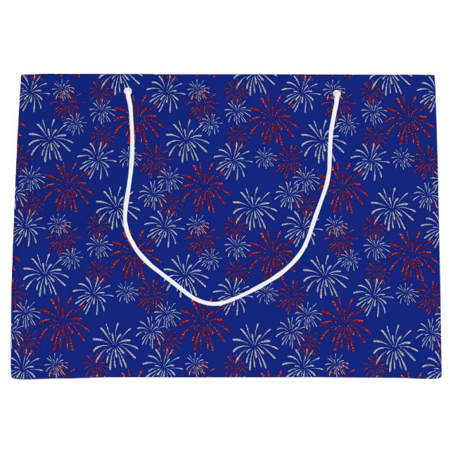 Sacola Para Presentes Grande Fireworks Gift Bag (Frente)
