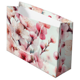 Sacola Para Presentes Grande Flor de Cerejeira
