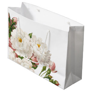 Sacola Para Presentes Grande Florais bonito, flores