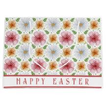 Floral Vintage Feliz Páscoa