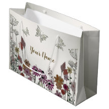 Flores Coloridas de Jardim Borboletas Natureza Rús