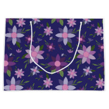 Flores da primavera em fundo azul