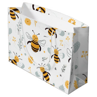 Sacola Para Presentes Grande Folha de papel para moldagem de abelha de bolha de