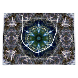 Sacola Para Presentes Grande Folk Mandala