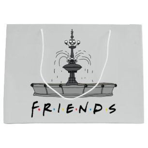 Sacola Para Presentes Grande Fonte FRIENDS™