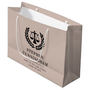 Sacola Para Presentes Grande Formatação Personalizada da Escola de Direito Mode