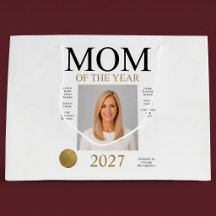 Foto da Mãe do Ano (Apenas Branco)